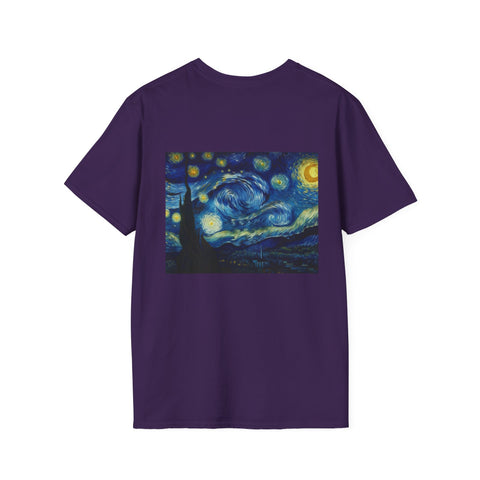 Starry Nights sticker for celestial-themed outfits.	