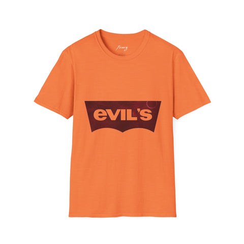 Evils sticker for edgy and bold outfits.	